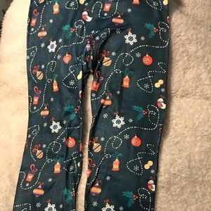 Cozy warm Holiday leggings🎅🏻🎄☃️